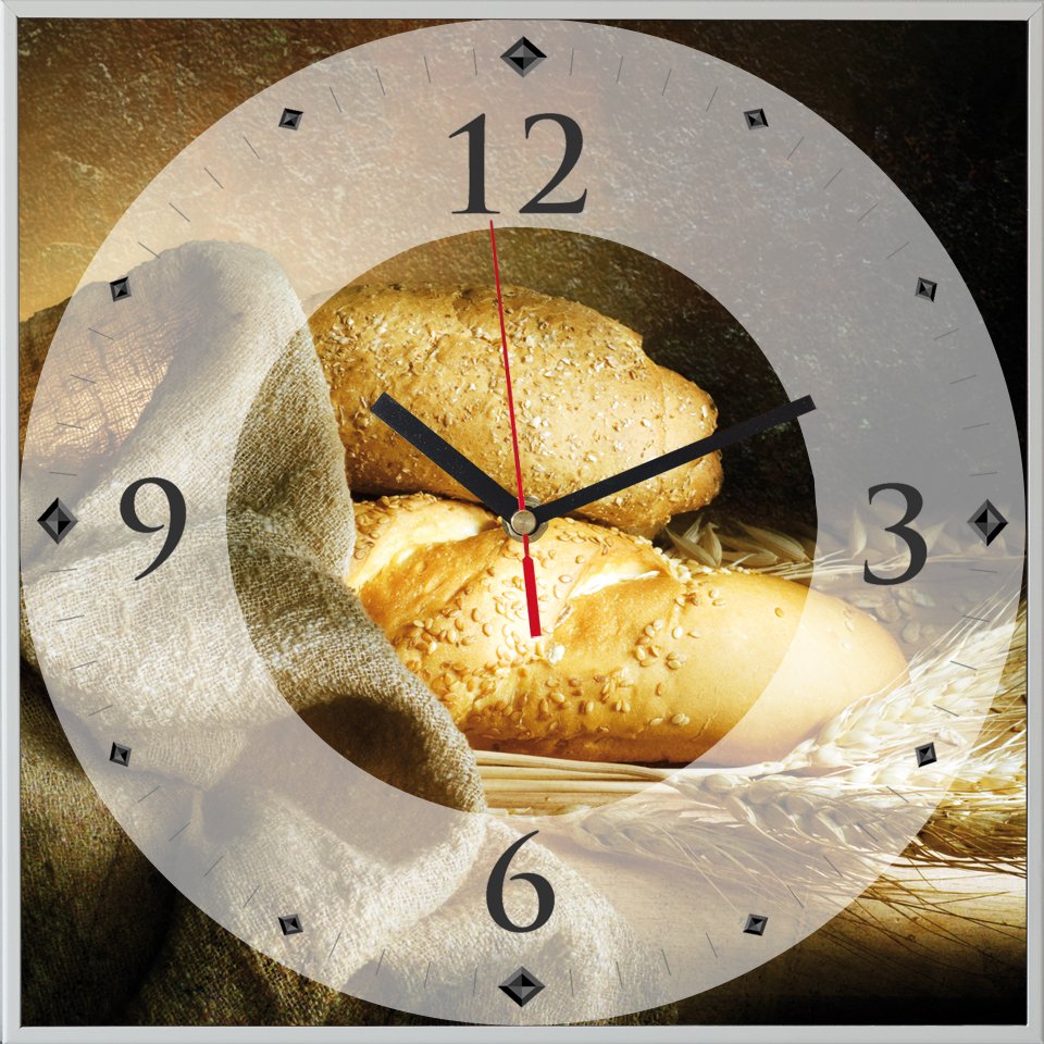 Reloj cuadrado Bread