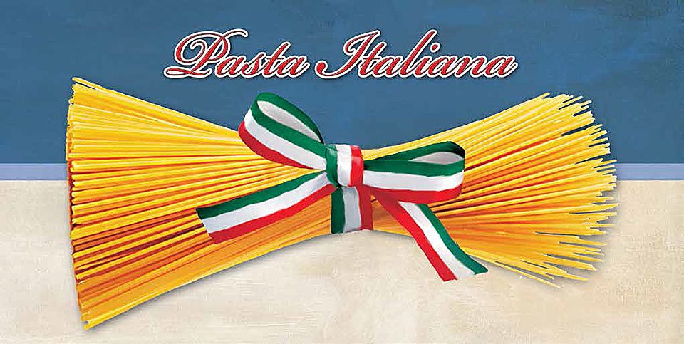 Cuadro canvas pasta italiana