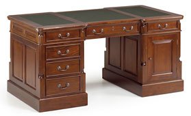 Mesa de escritorio 6 cajones Vintage Panter