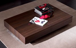 Mesa de centro convertible en mesa de comedor Moderna Box