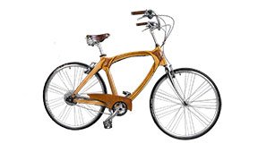 Bicicleta de madera Vintage Rotterdam