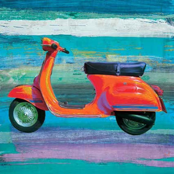 Cuadro canvas pop scooter II
