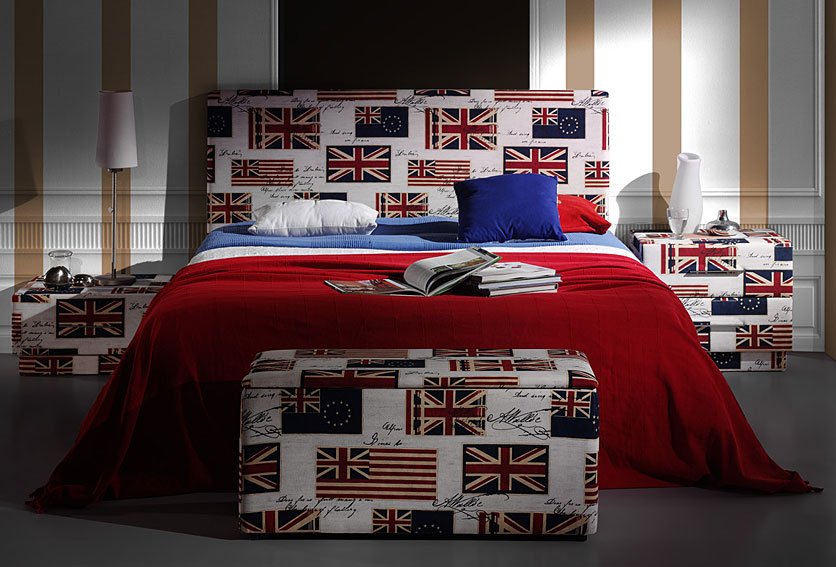 Dormitorio British Flags