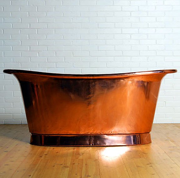 Bañera de cobre Cuprosa