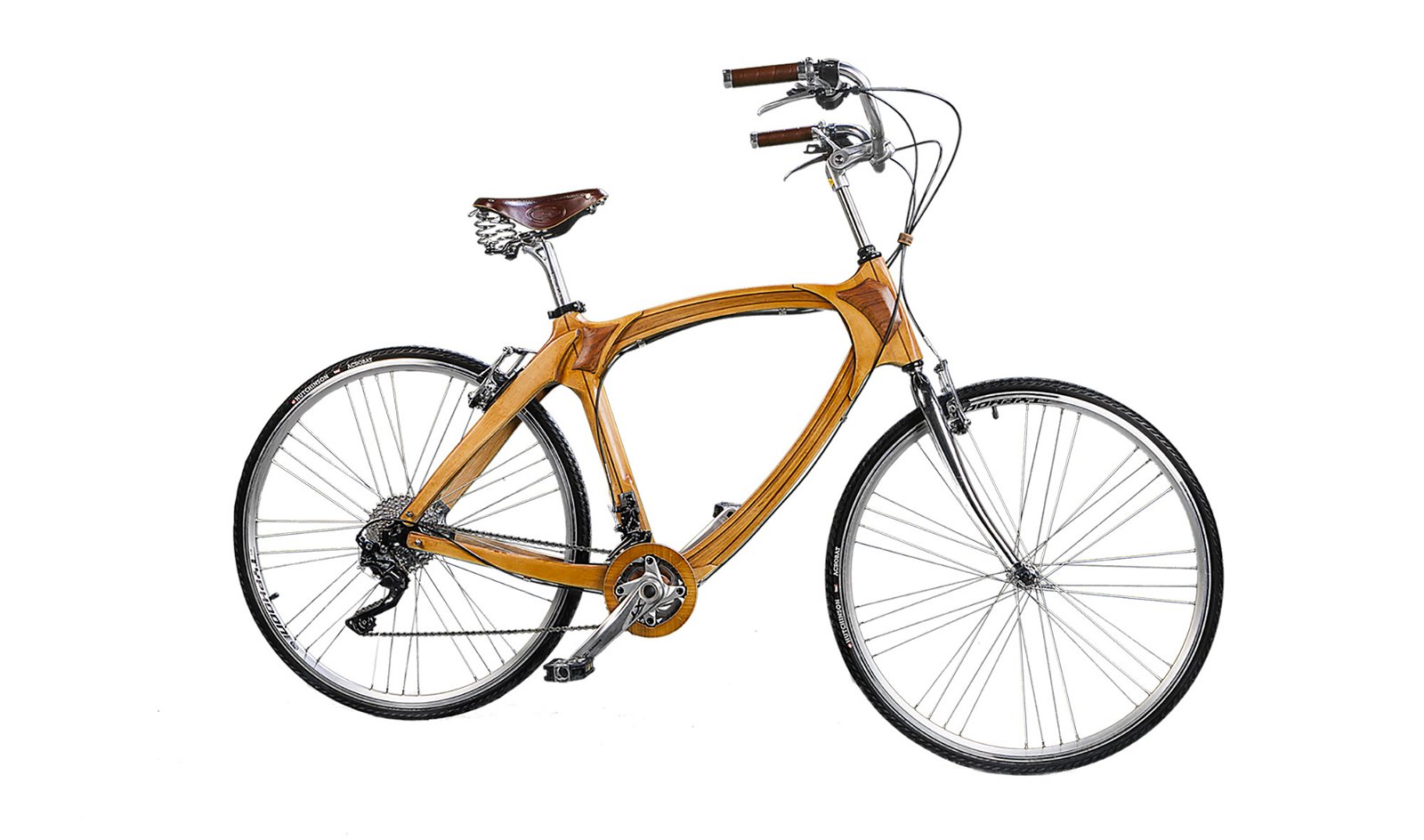 Bicicleta de madera Vintage Amsterdam