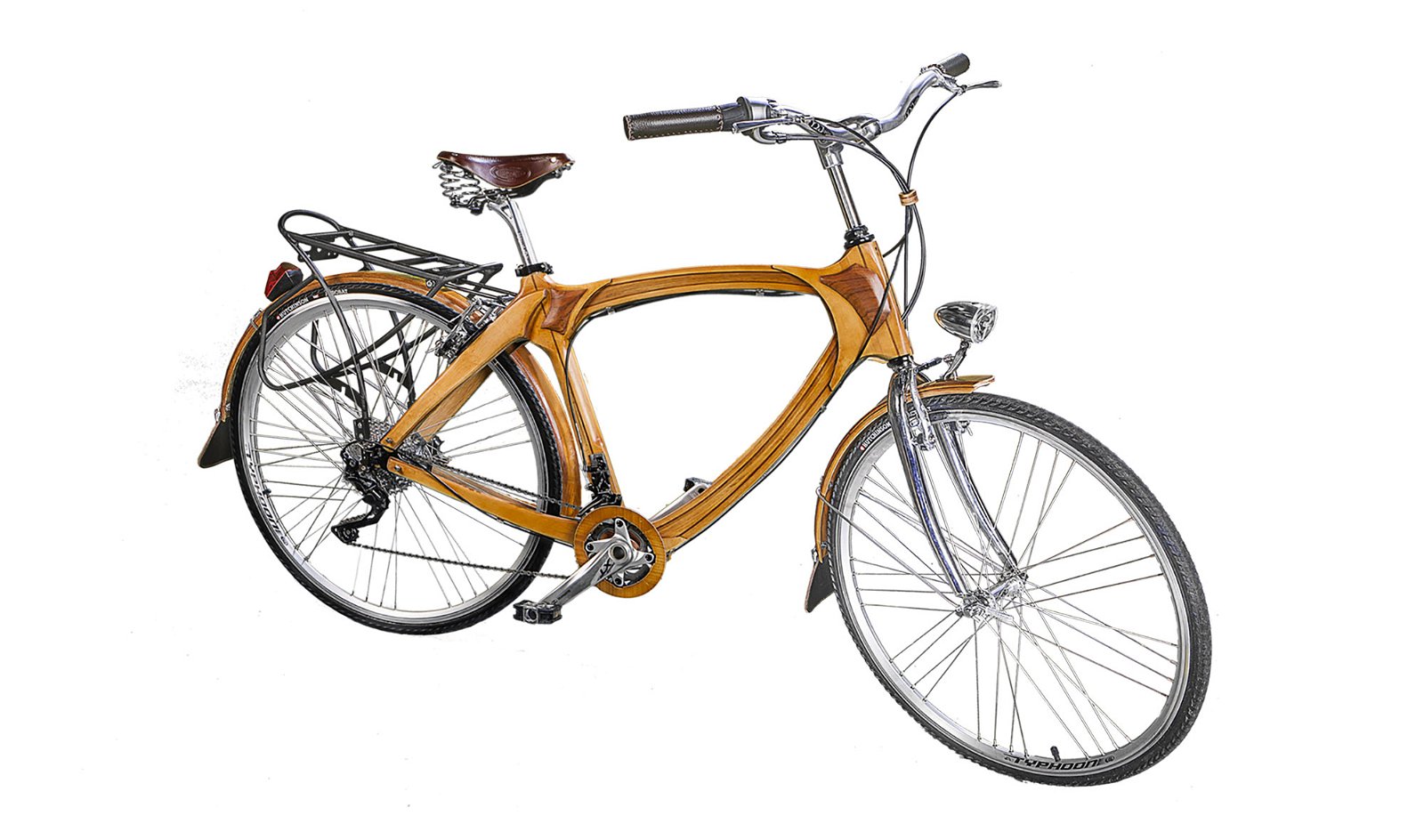 Bicicleta de madera Vintage Groningen