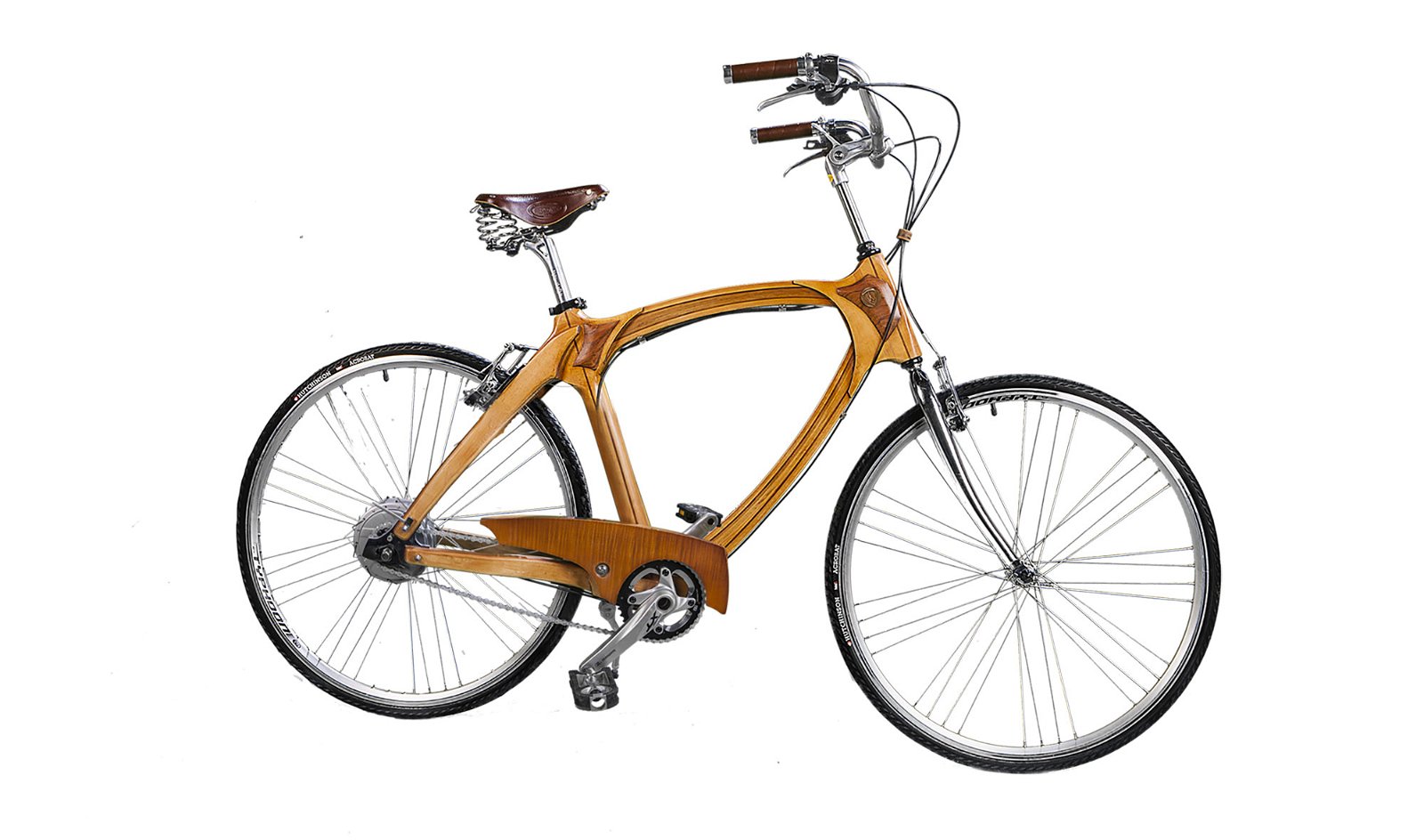 Bicicleta de madera Vintage Rotterdam
