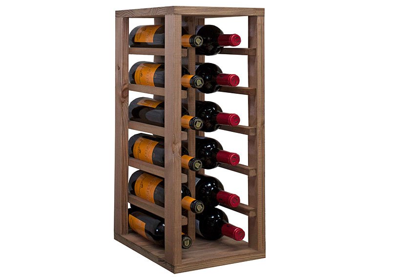Botellero modular para 12 botellas vino