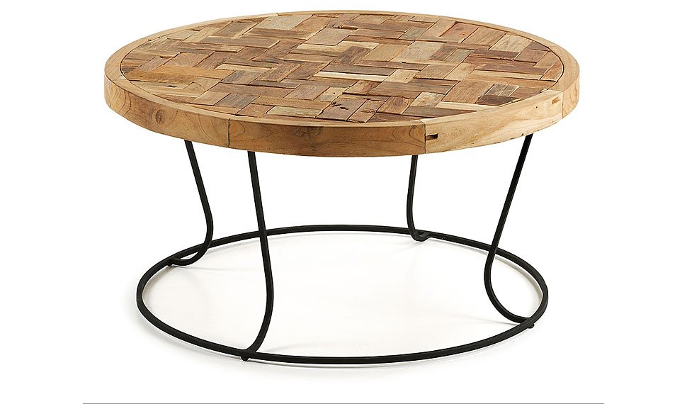 Kat mesa centro epoxy nego madera natural