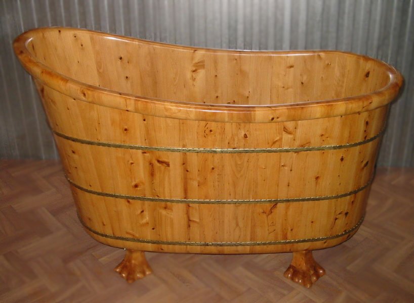 Bañera de madera Shanghai