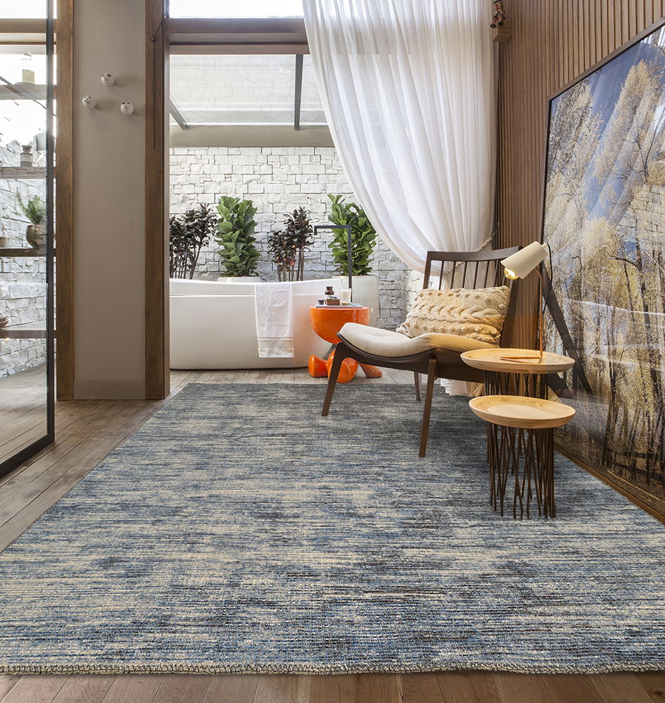 Alfombra envejecida vintage Kabile