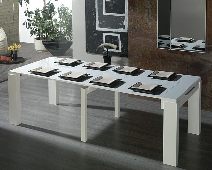 Consola mesa de comedor extensible Moderna Dirfon