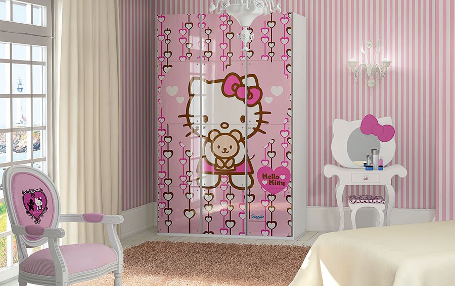 Dormitorio Hello Kitty Romantica