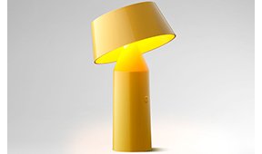 Lámpara de sobremesa amarillo Bicoca Marset