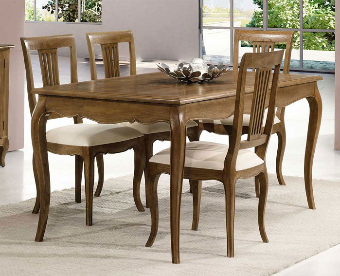 Mesa de comedor extensible vintage Metaire