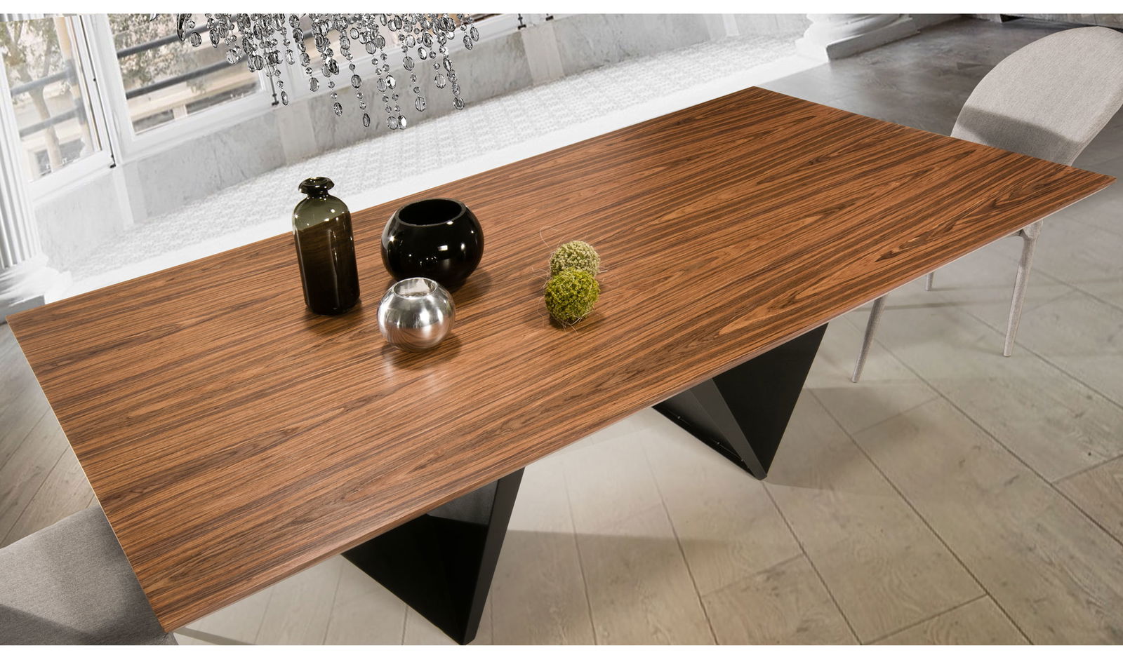 Mesa de comedor industrial Ordesa