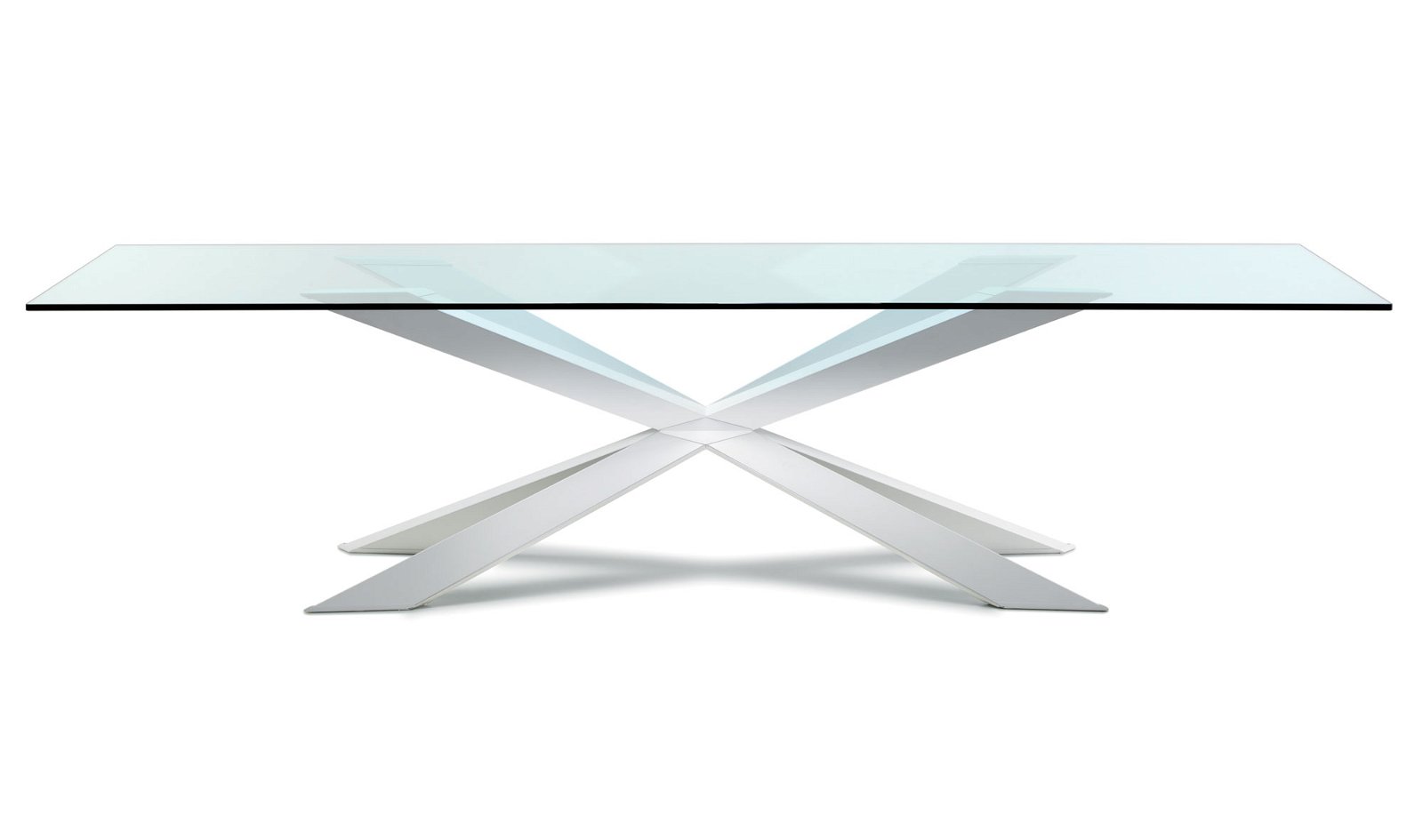 Mesa de comedor moderna cristal Spyder
