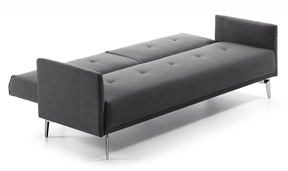 Sofá cama gris Moderno Rolf