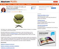 San Patricio contagia el verde a los muebles de Portobello en "About.com"