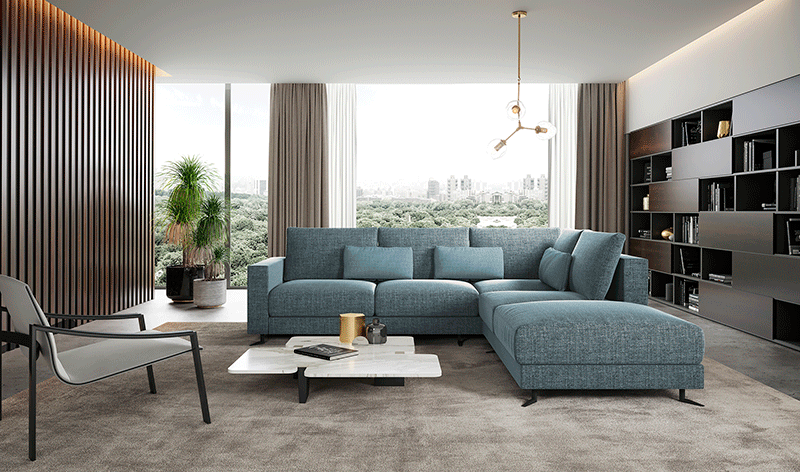 repentinamente lineal casete Dónde colocar el sofá en el salón de tu casa