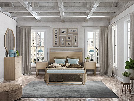 Balik Base de cama tapizada - Muebles dormitorio -Wabi Home