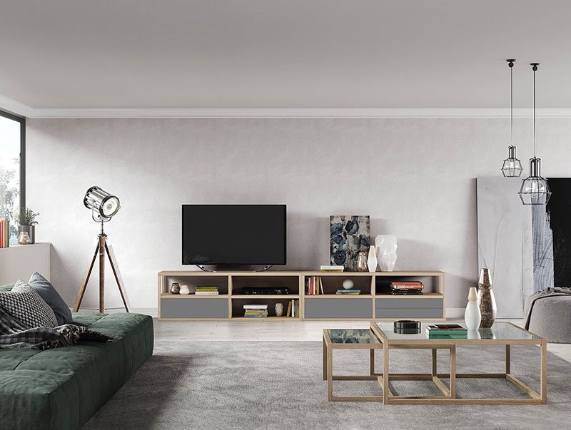 Mueble Bajo de TV Moderno: Estilo y Almacenamiento para tu Sala