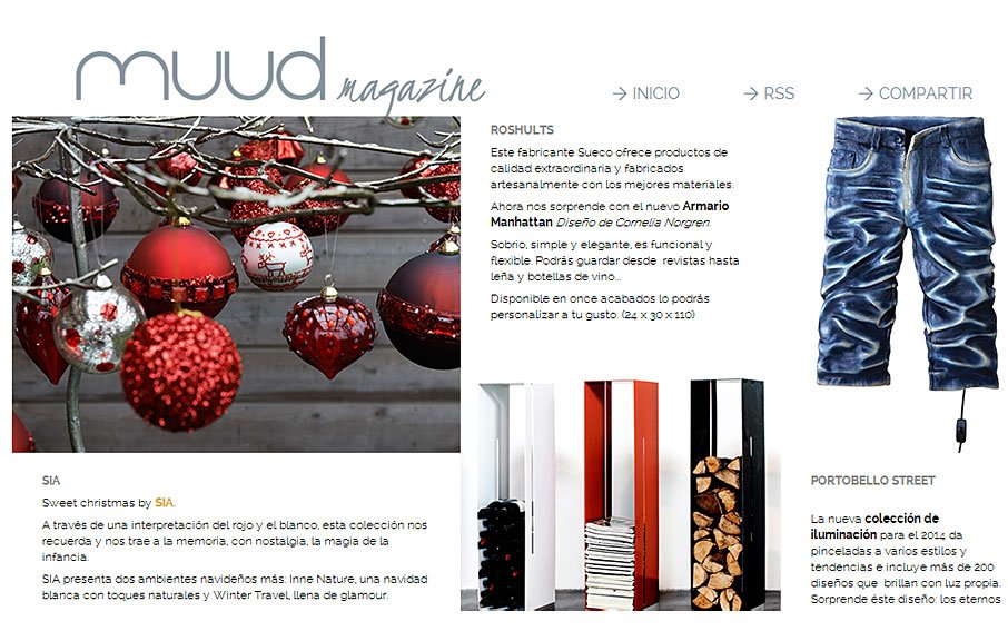 La nueva colección de iluminación en Muud Magazine
